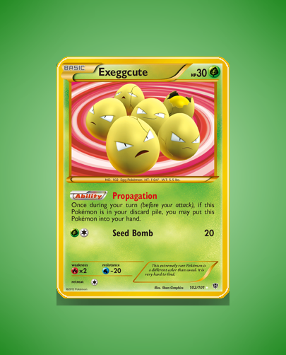 Exeggcute (Plasma Blast) #102