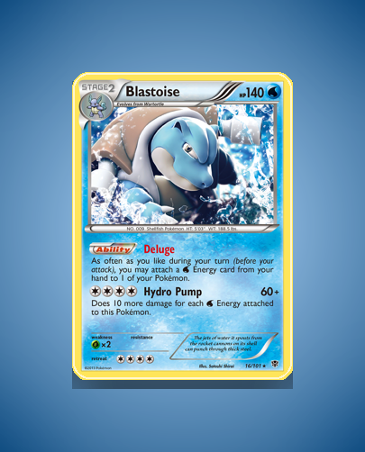 Blastoise (Plasma Blast) #16