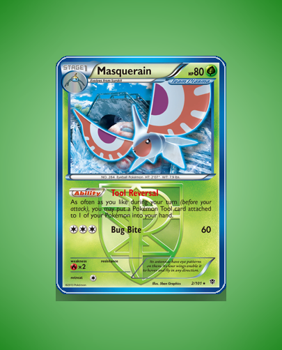 Masquerain (Plasma Blast) #2