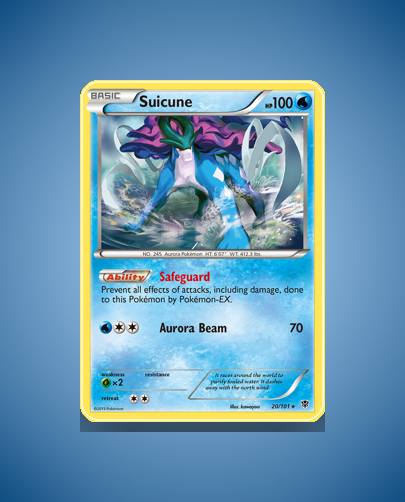 Suicune (Plasma Blast) #20