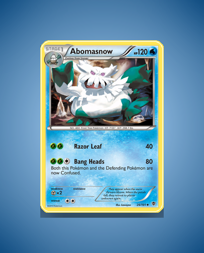 Abomasnow (Plasma Blast) #26