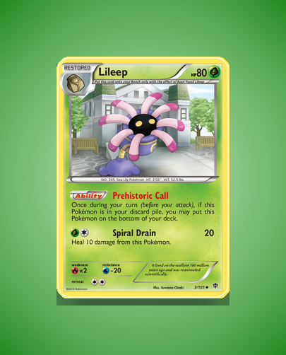 Lileep (Plasma Blast) #3