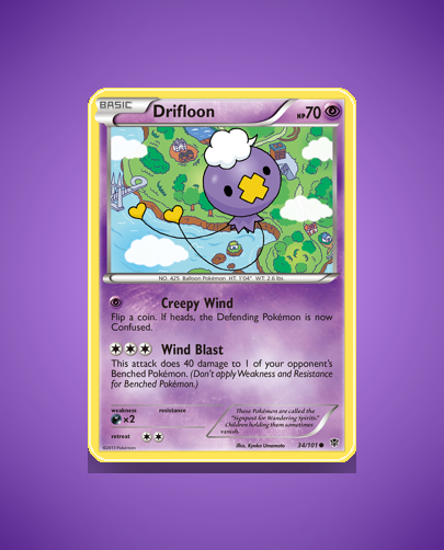 Drifloon (Plasma Blast) #34