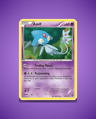 Azelf (Plasma Blast) #38