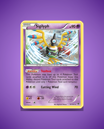 Sigilyph (Plasma Blast) #41