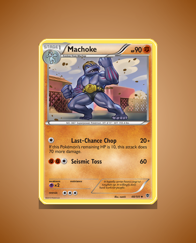 Machoke (Plasma Blast) #48