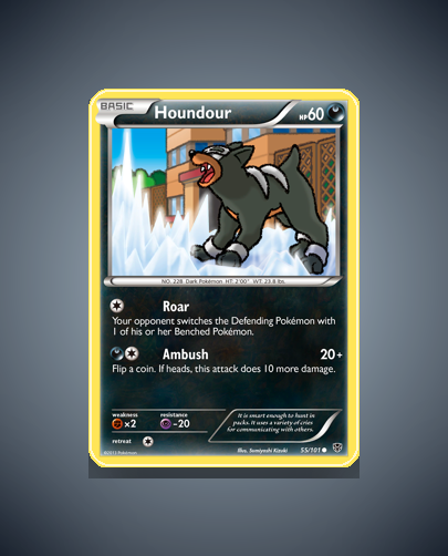 Houndour (Plasma Blast) #55