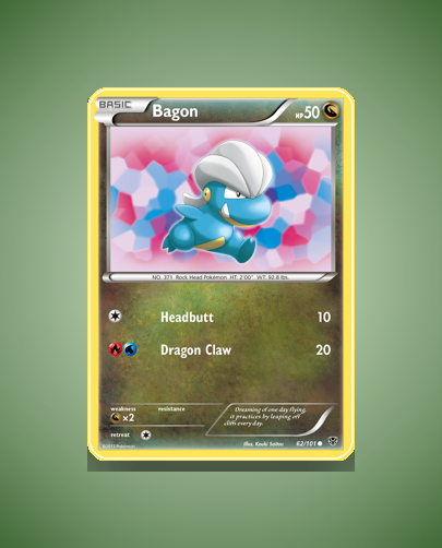 Bagon (Plasma Blast) #62