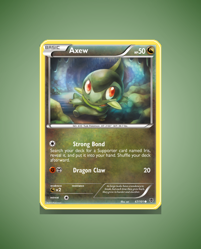 Axew (Plasma Blast) #67