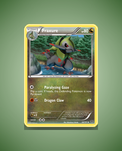 Fraxure (Plasma Blast) #68
