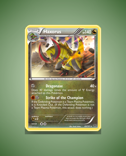Haxorus (Plasma Blast) #69