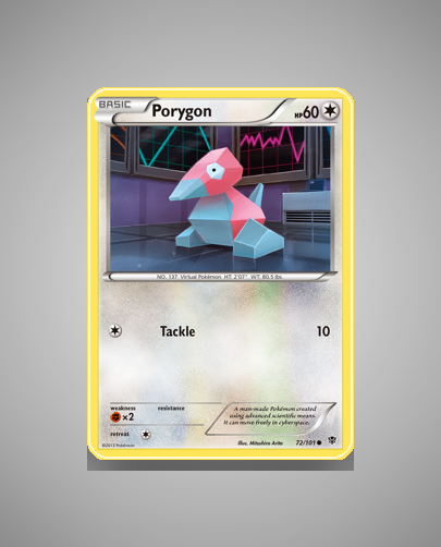 Porygon (Plasma Blast) #72