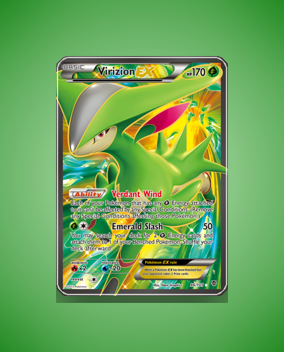 Virizion-EX (Plasma Blast) #96