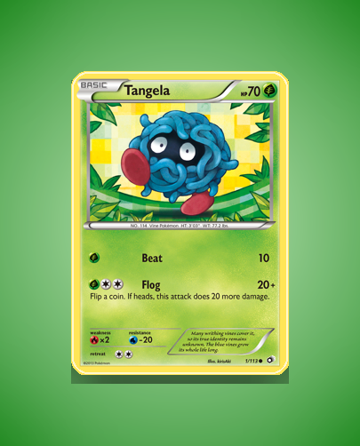 Tangela (Legendary Treasures) #1