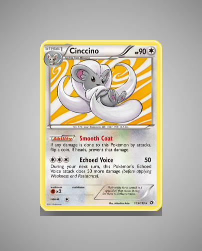 Cinccino (Legendary Treasures) #105