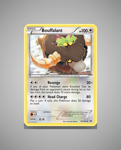 Bouffalant (Legendary Treasures) #107