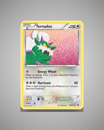 Tornadus (Legendary Treasures) #108