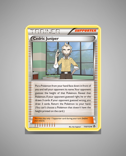 Cedric Juniper (Legendary Treasures) #110