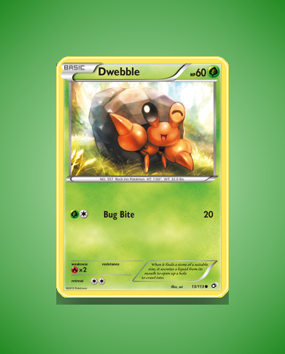 Dwebble (Legendary Treasures) #13