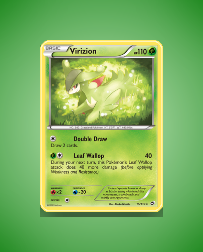 Virizion (Legendary Treasures) #15