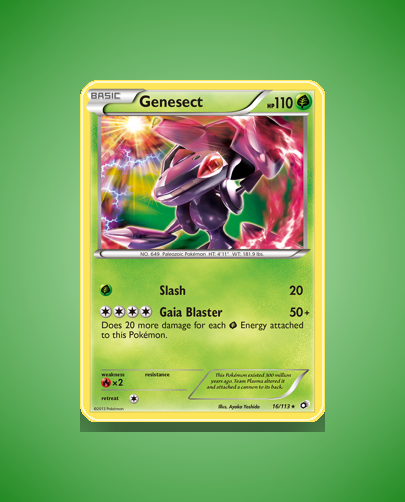 Genesect (Legendary Treasures) #16