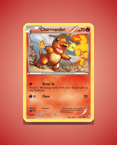 Charmander (Legendary Treasures) #17