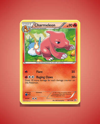 Charmeleon (Legendary Treasures) #18