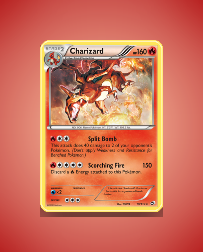 Charizard (Legendary Treasures) #19