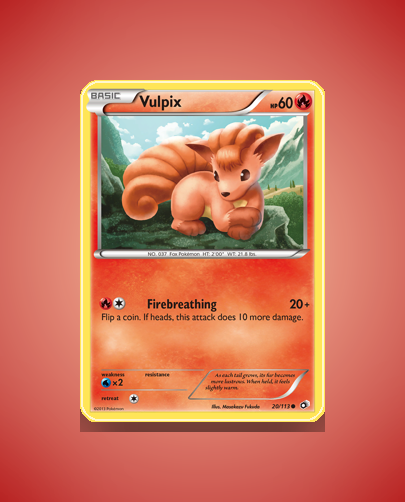 Vulpix (Legendary Treasures) #20
