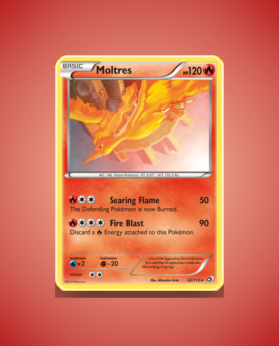 Moltres (Legendary Treasures) #22