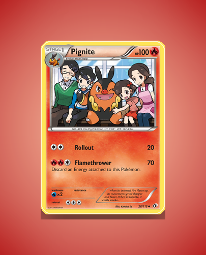 Pignite (Legendary Treasures) #26