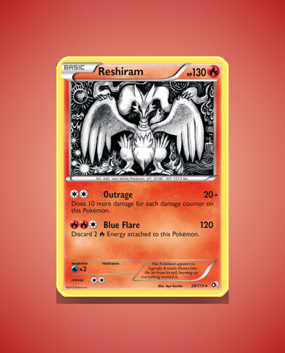 Reshiram (Legendary Treasures) #28