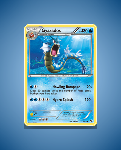 Gyarados (Legendary Treasures) #31
