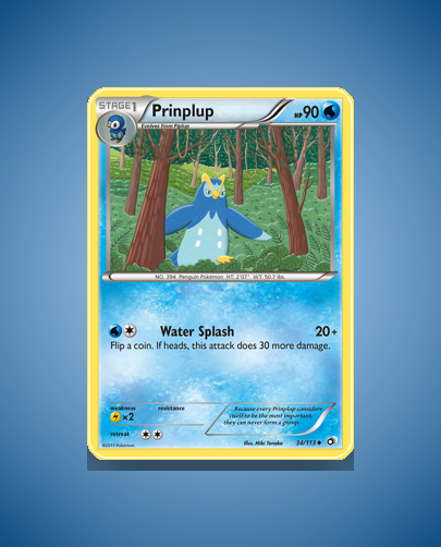 Prinplup (Legendary Treasures) #34