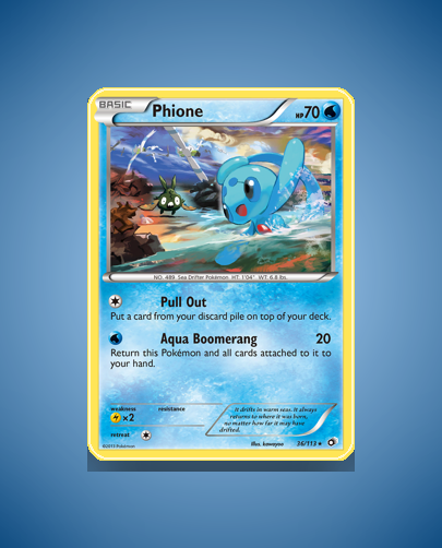 Phione (Legendary Treasures) #36