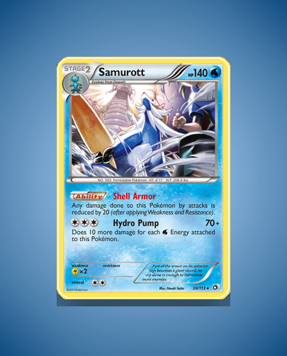 Samurott (Legendary Treasures) #39