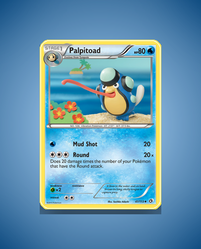 Palpitoad (Legendary Treasures) #41