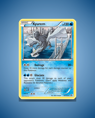 Kyurem (Legendary Treasures) #43