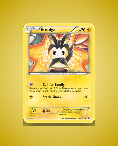 Emolga (Legendary Treasures) #49