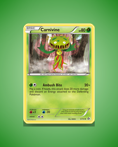 Carnivine (Legendary Treasures) #5