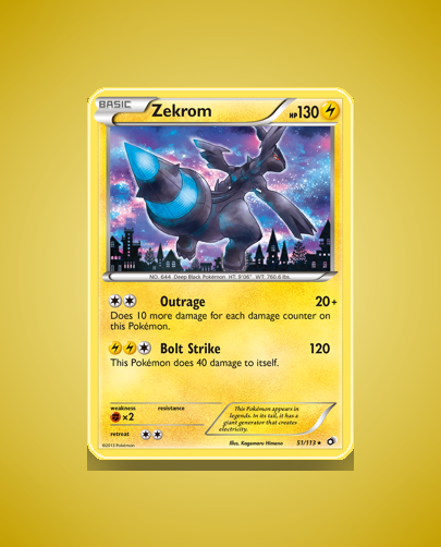 Zekrom (Legendary Treasures) #51