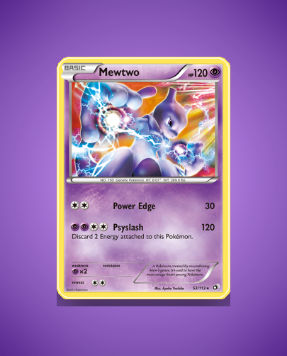 Mewtwo (Legendary Treasures) #53