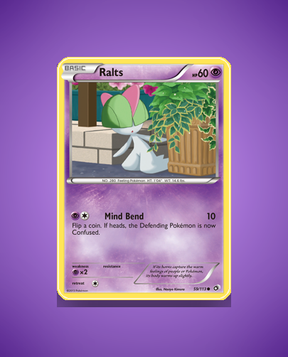 Ralts (Legendary Treasures) #59