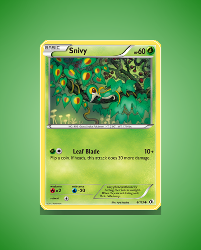 Snivy (Legendary Treasures) #6