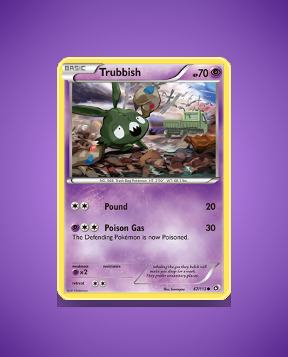 Trubbish (Legendary Treasures) #67