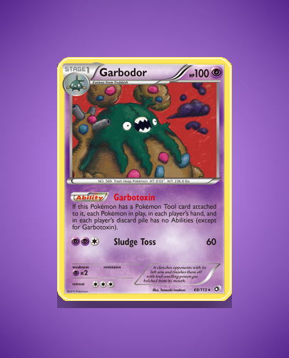 Garbodor (Legendary Treasures) #68
