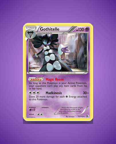 Gothitelle (Legendary Treasures) #72