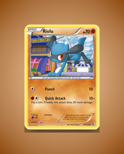 Riolu (Legendary Treasures) #79