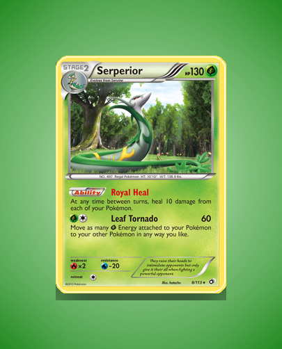 Serperior (Legendary Treasures) #8