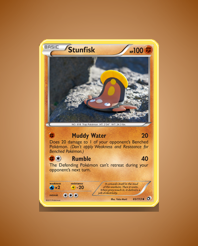 Stunfisk (Legendary Treasures) #83